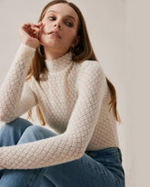 The Floral See-Through Knitwear | Rihoas