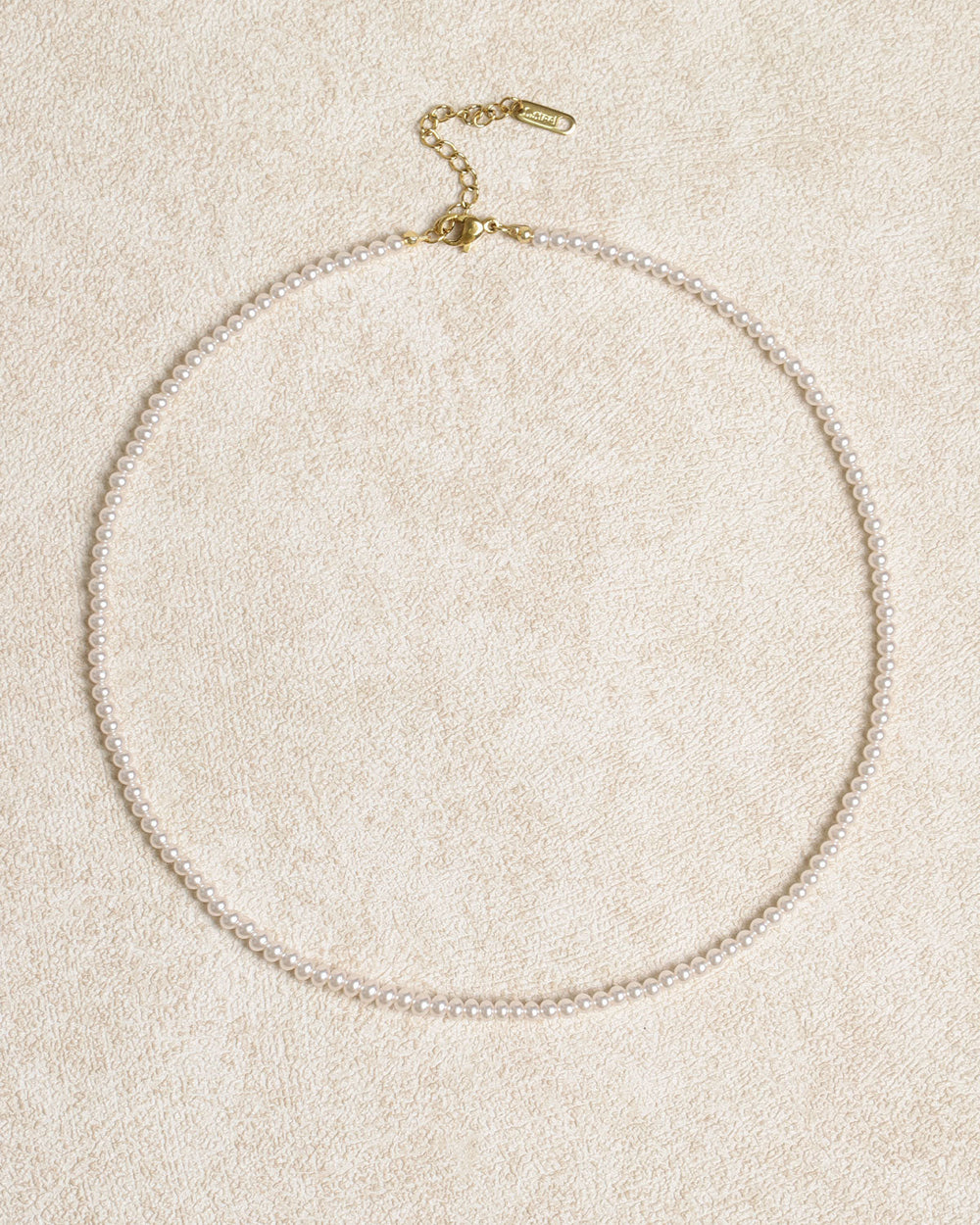 White Pearl Necklace | Rihoas