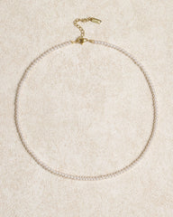 White Pearl Necklace | Rihoas
