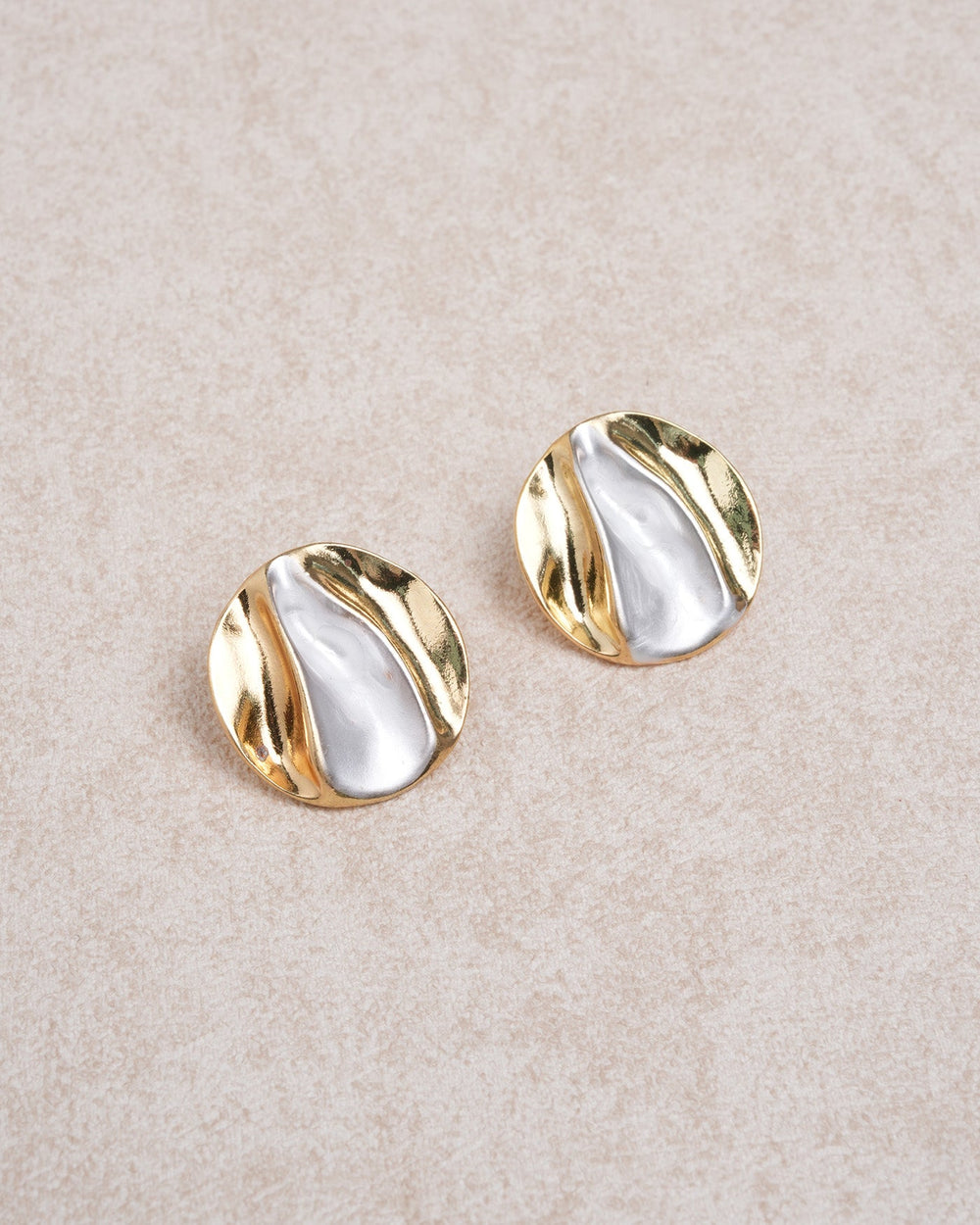 Gold Teardrop Earrings | Rihoas