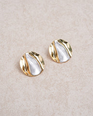 Gold Teardrop Earrings | Rihoas