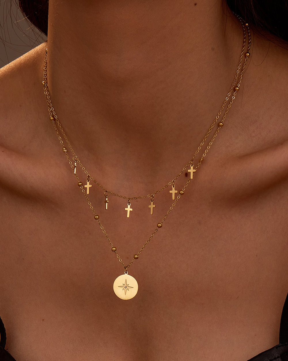 Gold Necklace | Rihoas