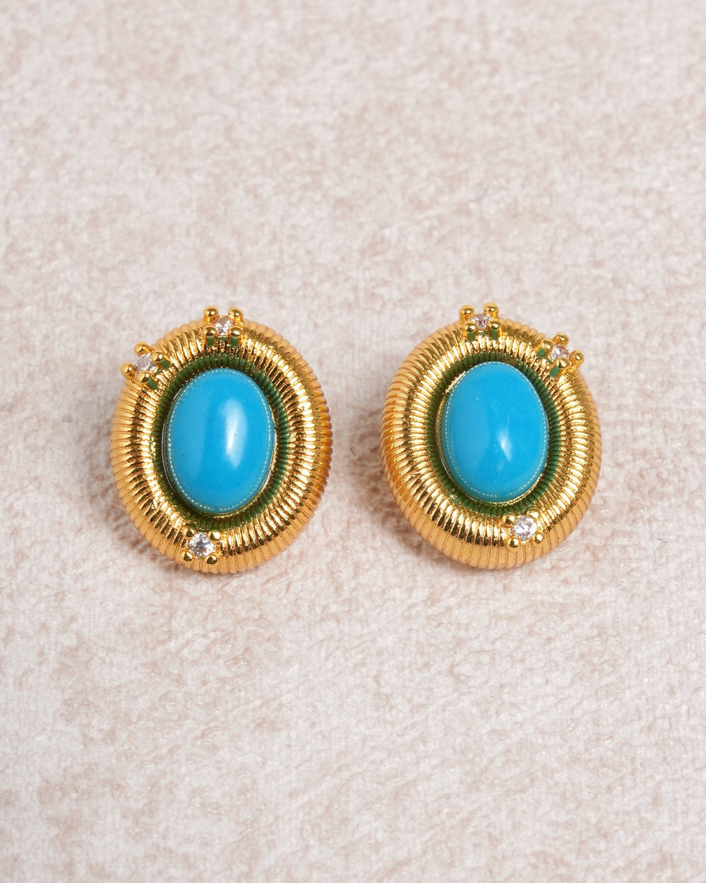 Blue Turquoise Earrings | Rihoas