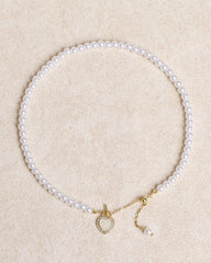 Alloy Pearl Necklace | Rihoas