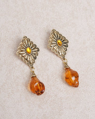 Orange Earrings | Rihoas