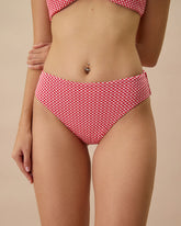 The Red Plaid Bikini Bottom | Rihoas