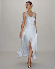 A-Line Sleeveless Maxi Dress | Rihoas