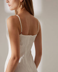 The Water Ripple Textured Cami Dress | Rihoas