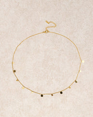 Gold Titanium Steel Necklace | Rihoas