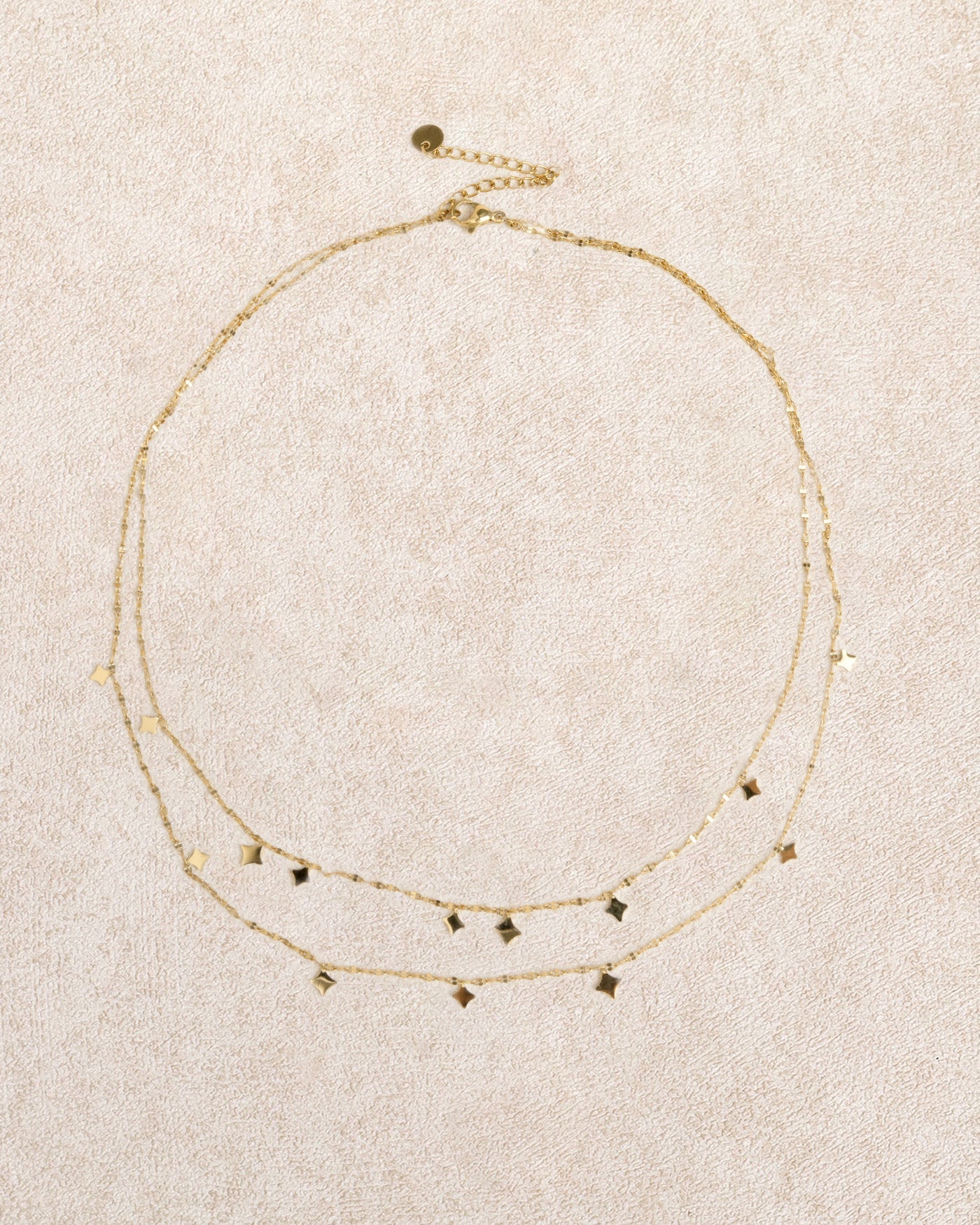 Gold Stainless Steel Necklace | Rihoas