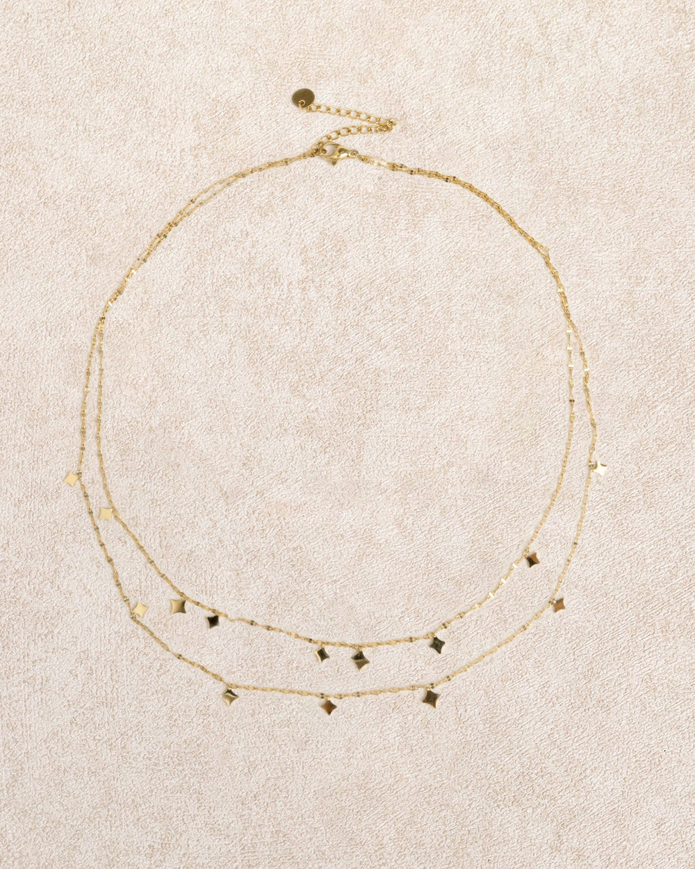 Gold Stainless Steel Necklace | Rihoas