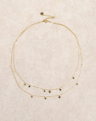 Gold Stainless Steel Necklace | Rihoas