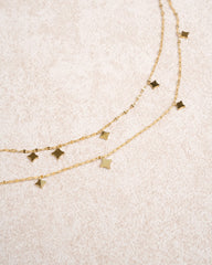 Gold Stainless Steel Necklace | Rihoas