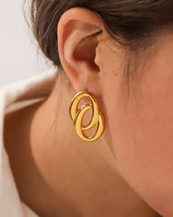 Gold Earrings | Rihoas