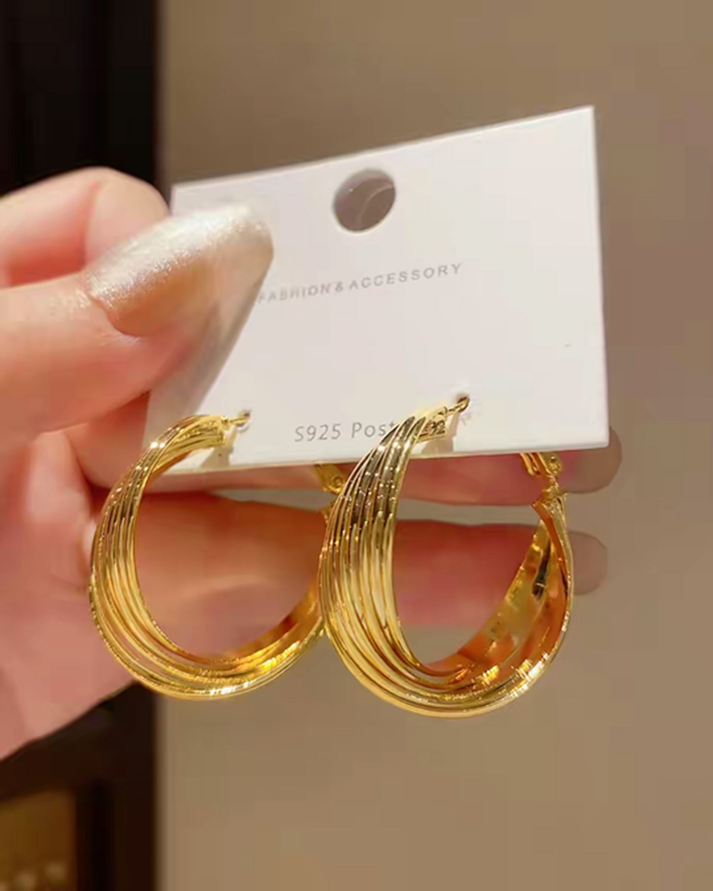 Gold Earrings | Rihoas