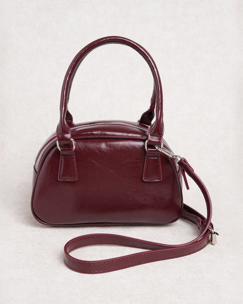 Wine Red Handbags | Rihoas