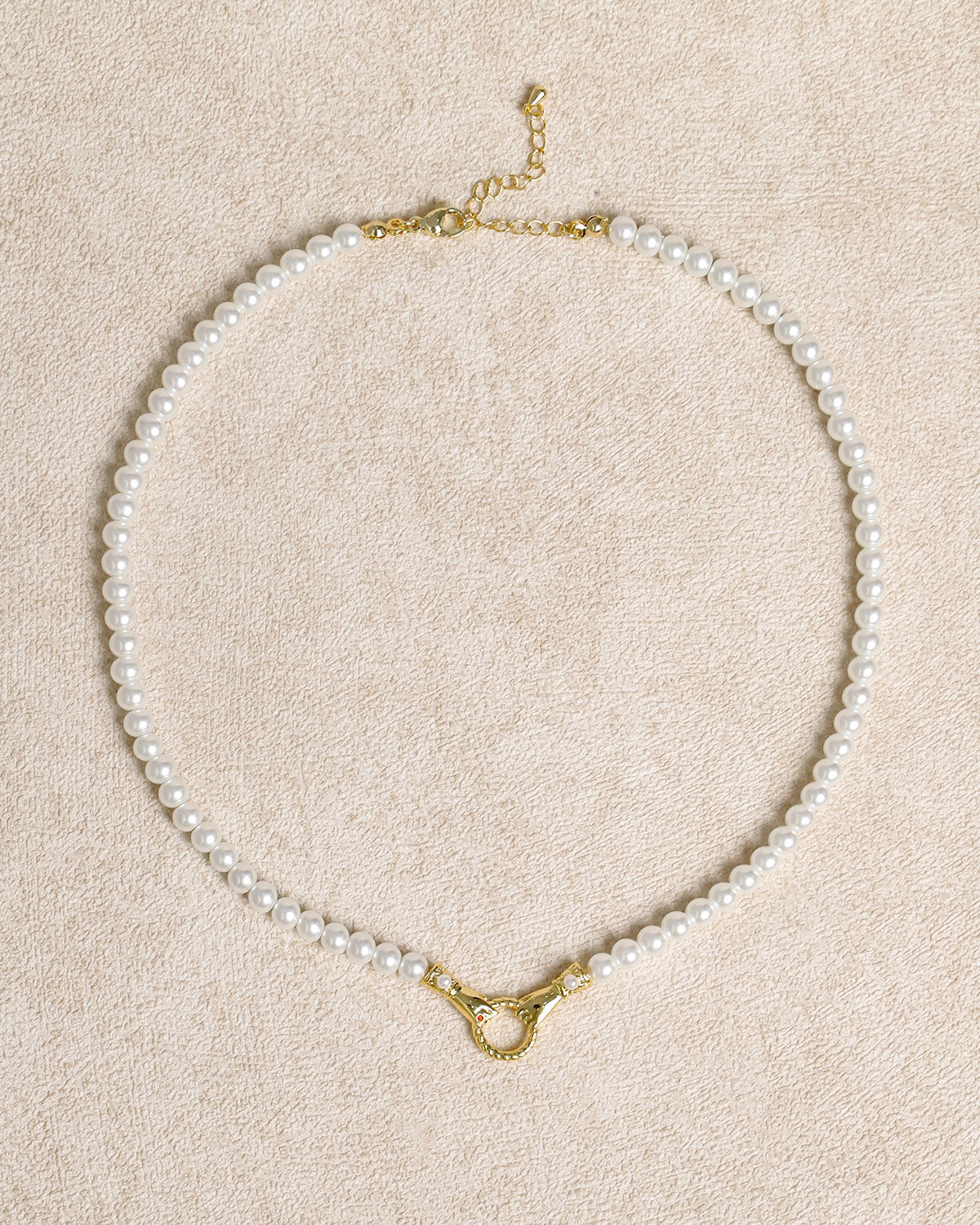 Pearl Clavicle Necklace | Rihoas
