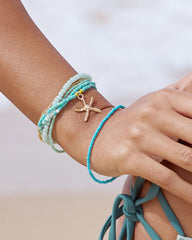 Blue Bohemian Beach Style Bracelet | Rihoas