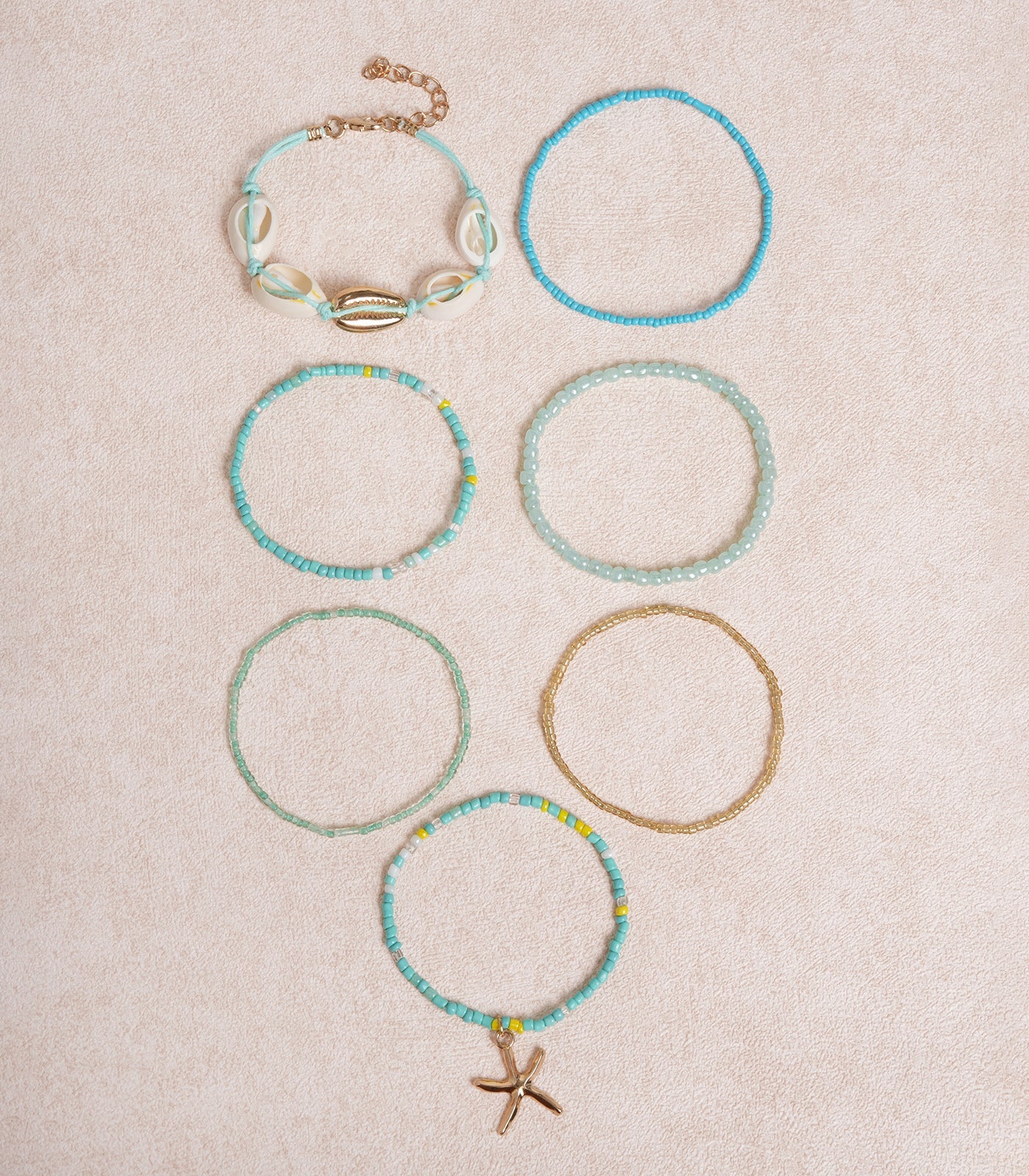 Blue Bohemian Beach Style Bracelet | Rihoas