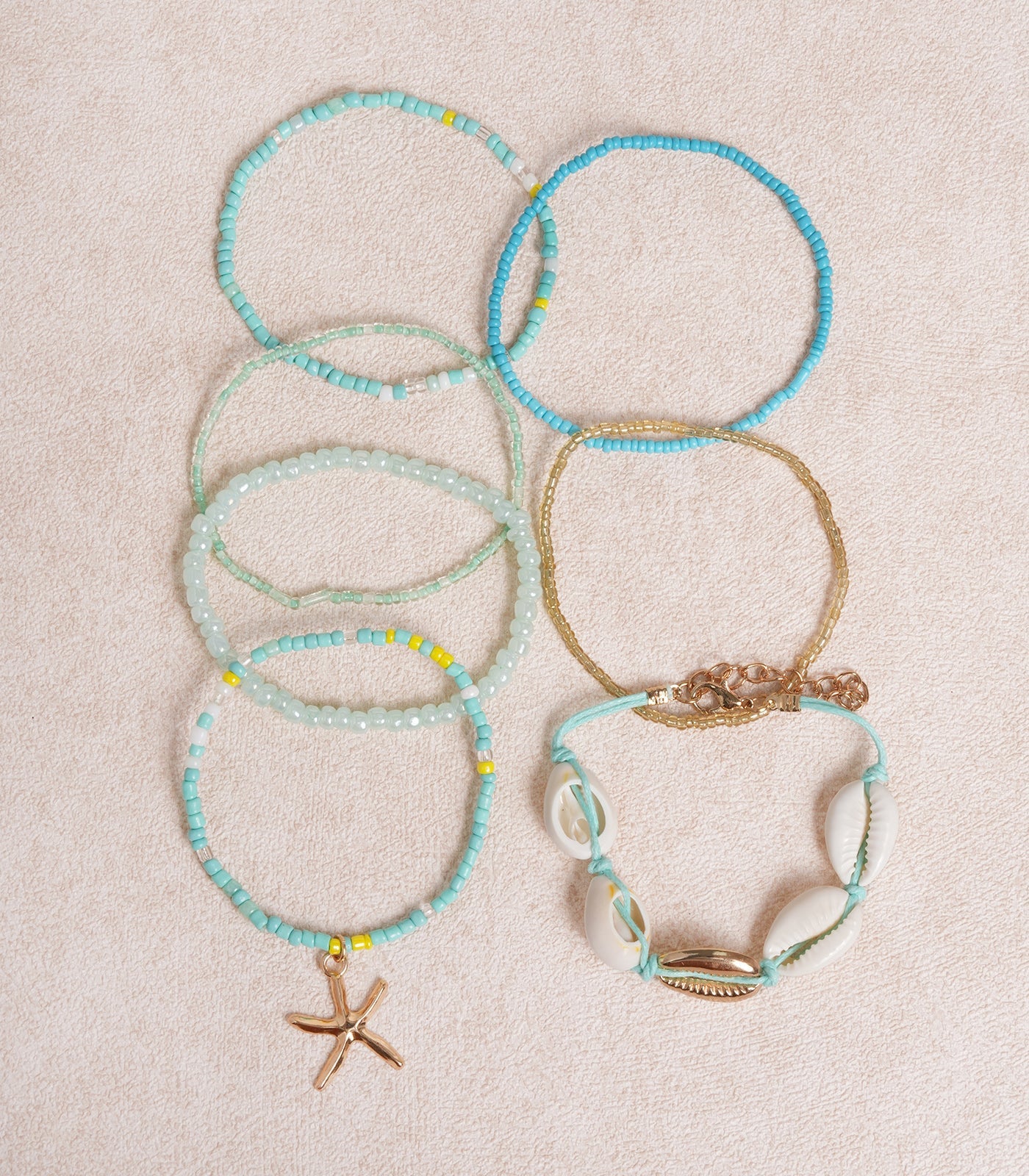 Blue Bohemian Beach Style Bracelet | Rihoas