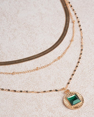 Women's Stacked Necklace | Rihoas