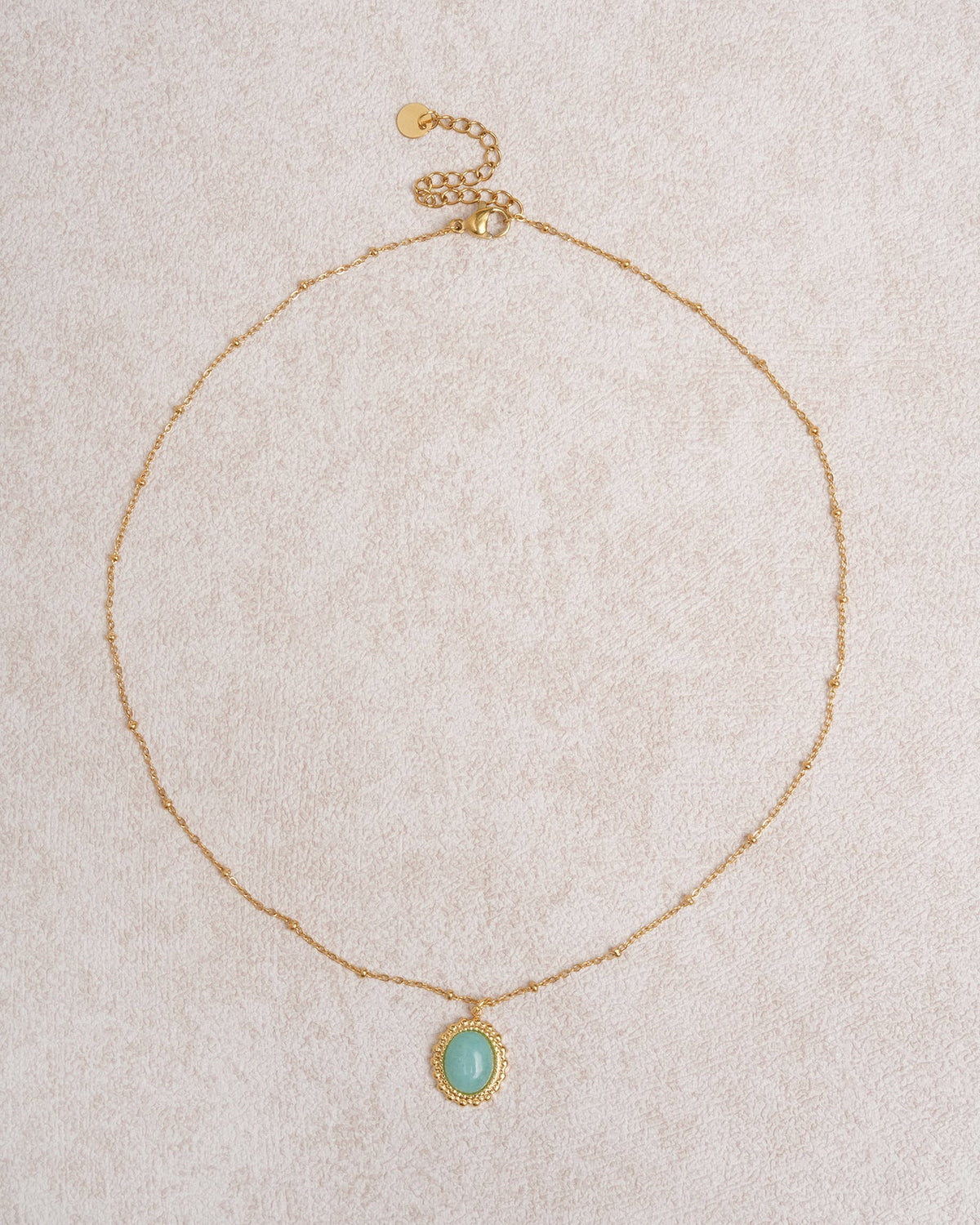 Gold Stainless Steel Pendant Necklace | Rihoas