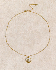 White Seashell Pendant Necklace | Rihoas