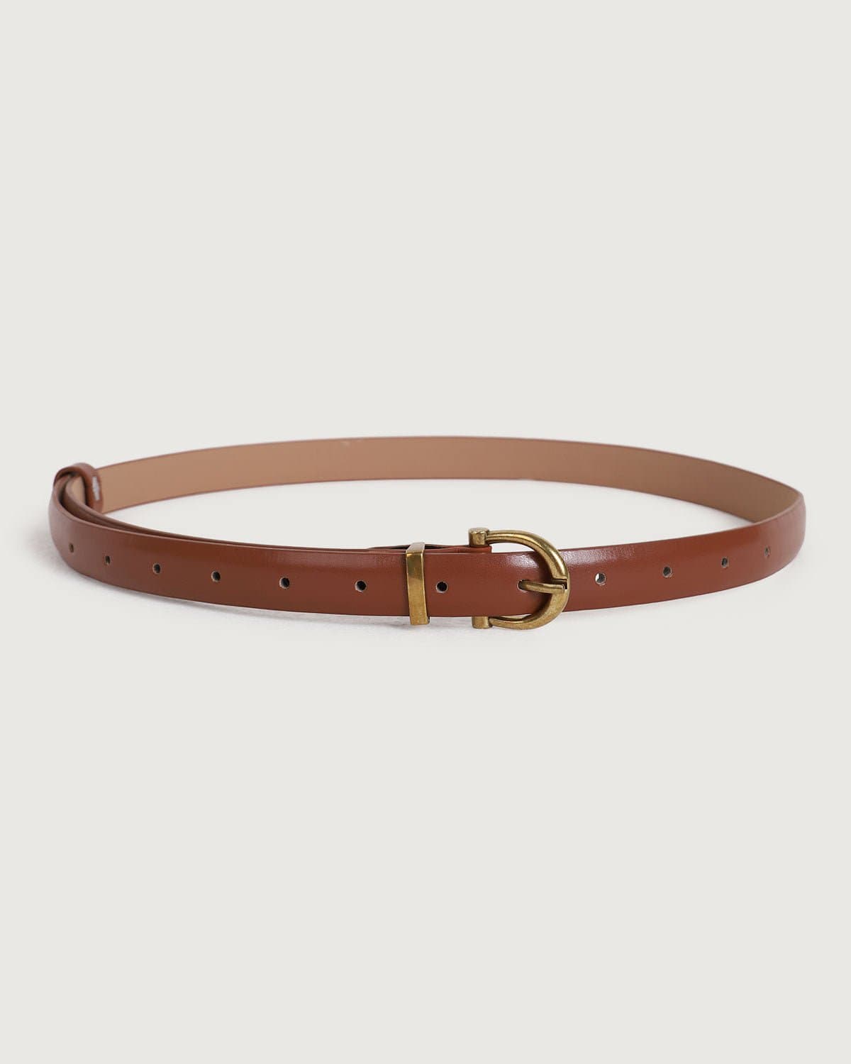 The Horseshoe Gold Buckle Belt | Rihoas