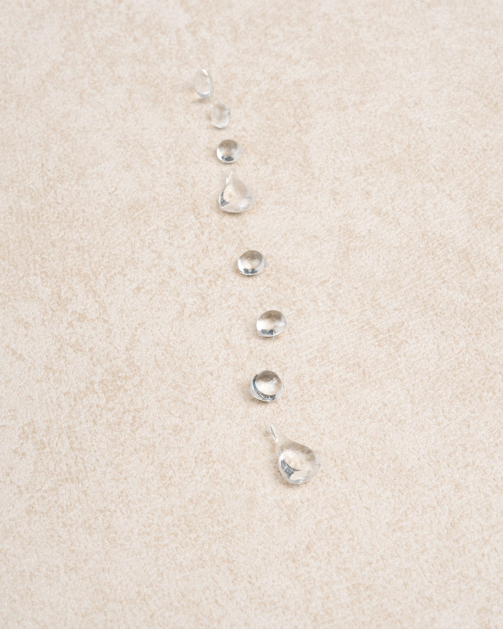 White Clear Crystal Dewdrop Necklace | Rihoas