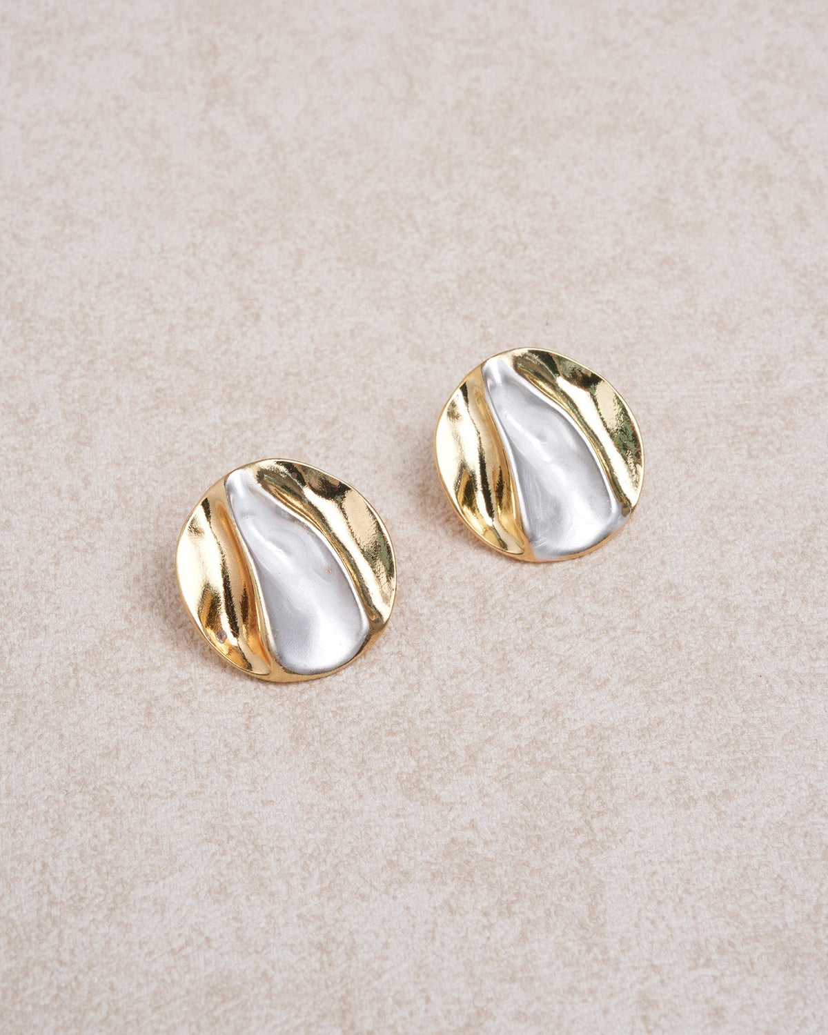 Gold Teardrop Earrings | Rihoas