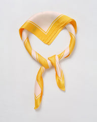 Yellow Floral Scarve | Rihoas