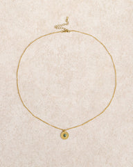 Gold Titanium Tteel Necklace | Rihoas