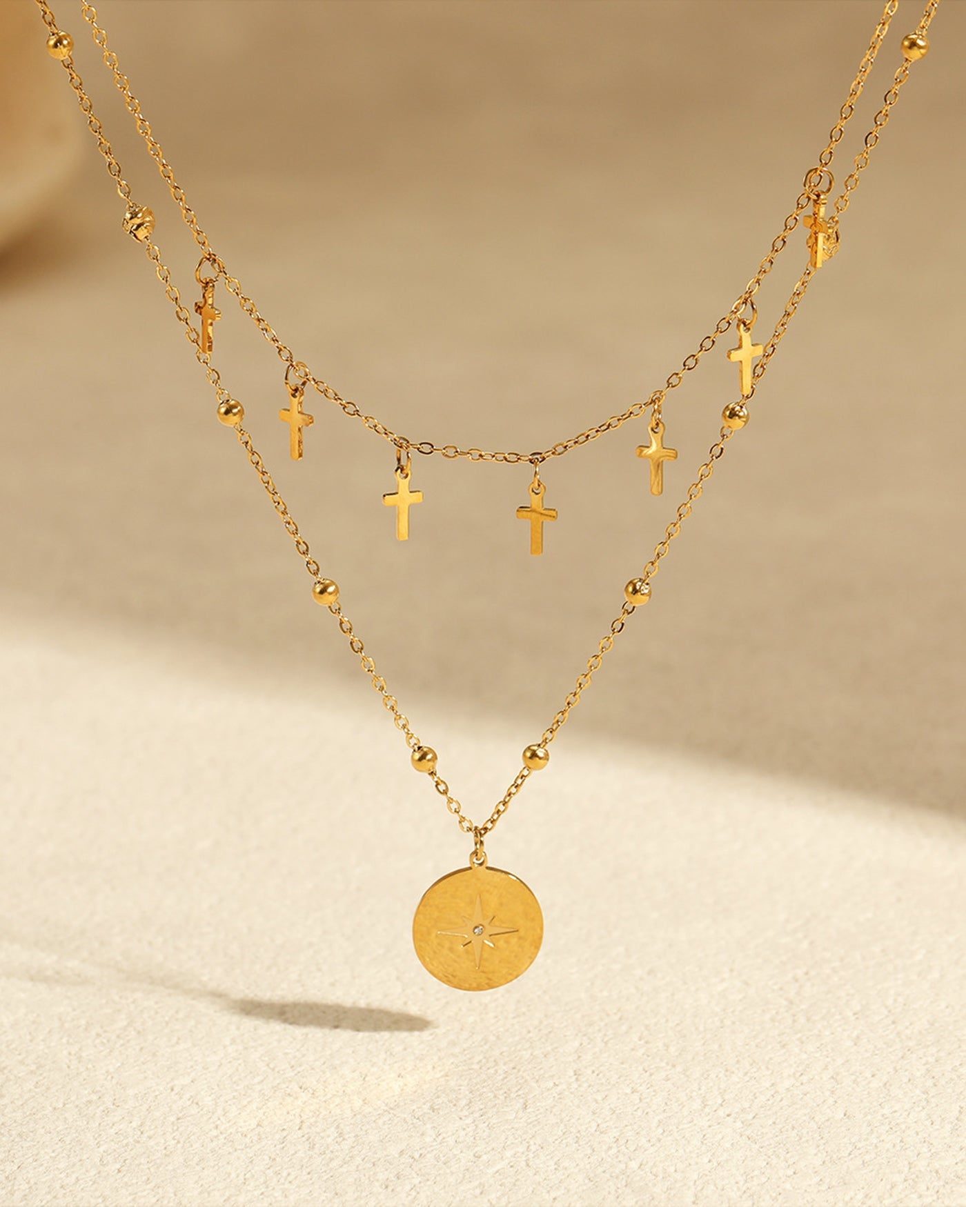 Gold Necklace | Rihoas