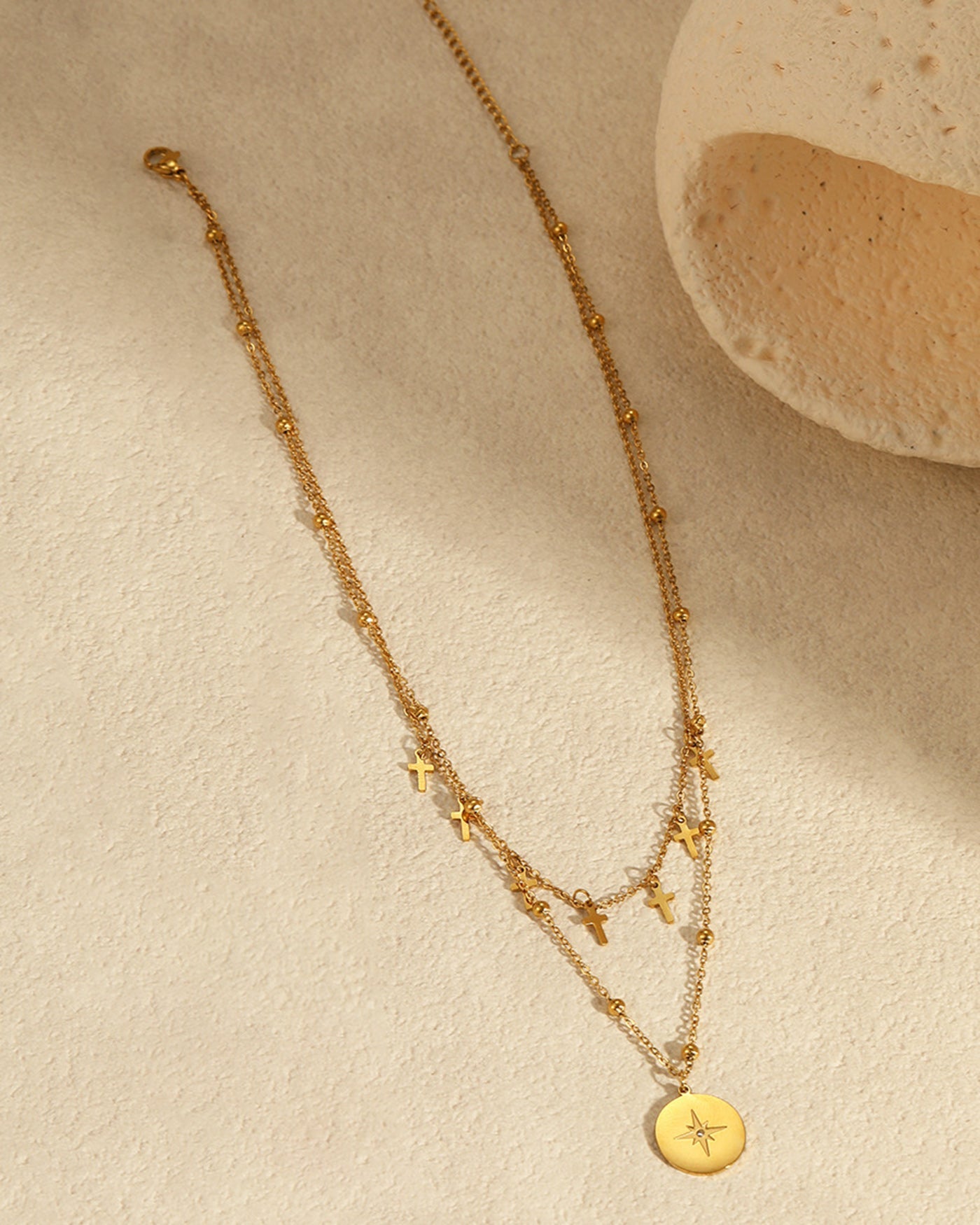 Gold Necklace | Rihoas