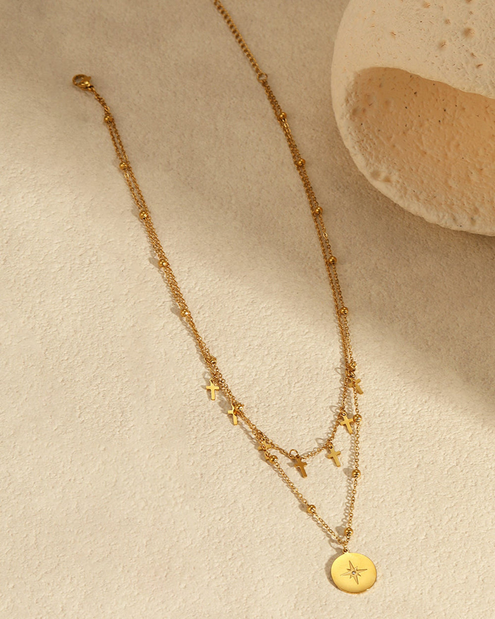 Gold Necklace | Rihoas