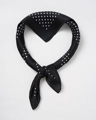 Black Plaid Scarve | Rihoas