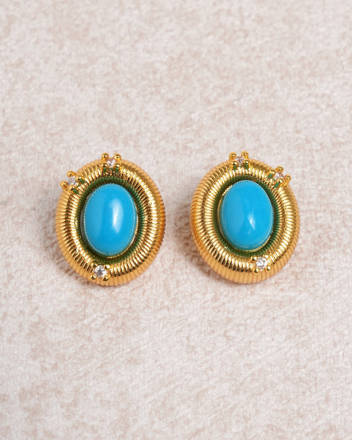 Blue Turquoise Earrings | Rihoas