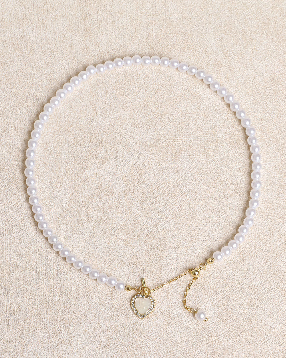 Alloy Pearl Necklace | Rihoas