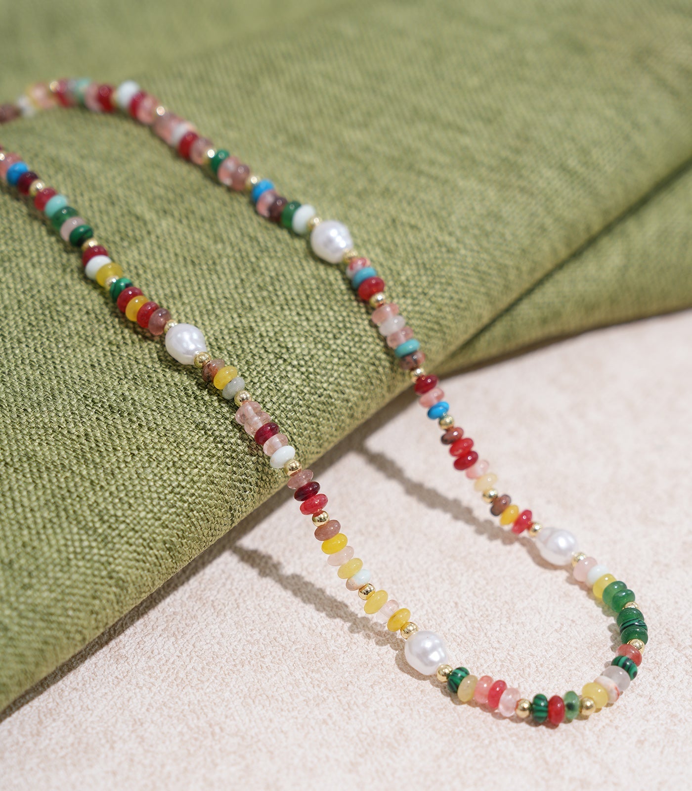Women's Rainbow Stripes Necklace | Rihoas