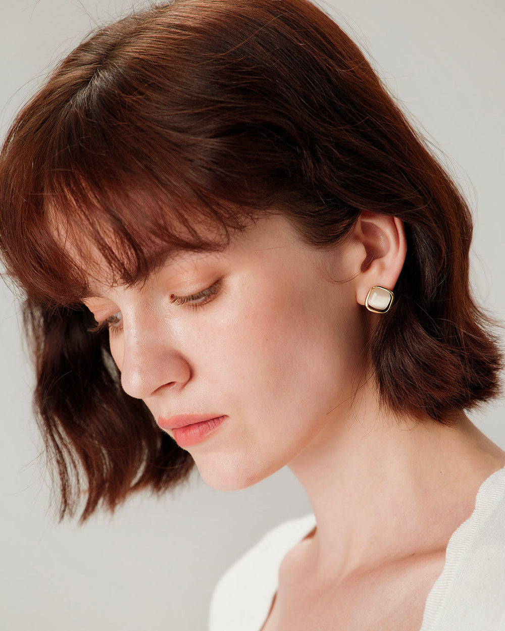 Gold Opal Earrings | Rihoas