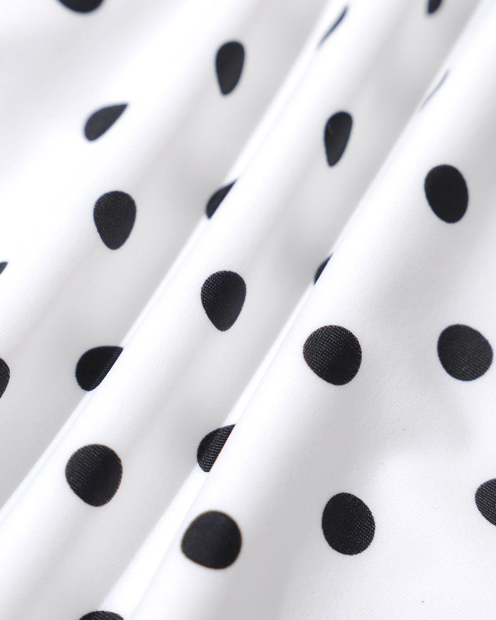 White Halter Polka Dot Triangle Bikini Set | Rihoas