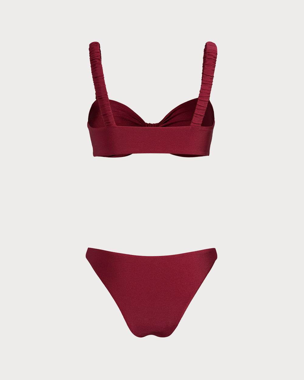 Red Bralette Bikini Sets | Rihoas