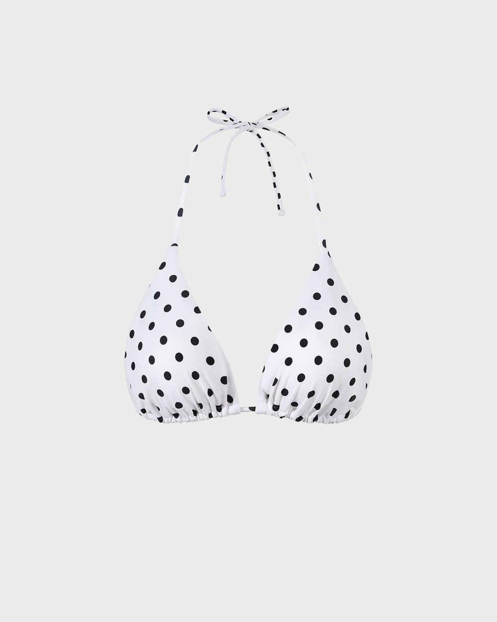 The Polka Dot Triangle Bikini Top | Rihoas