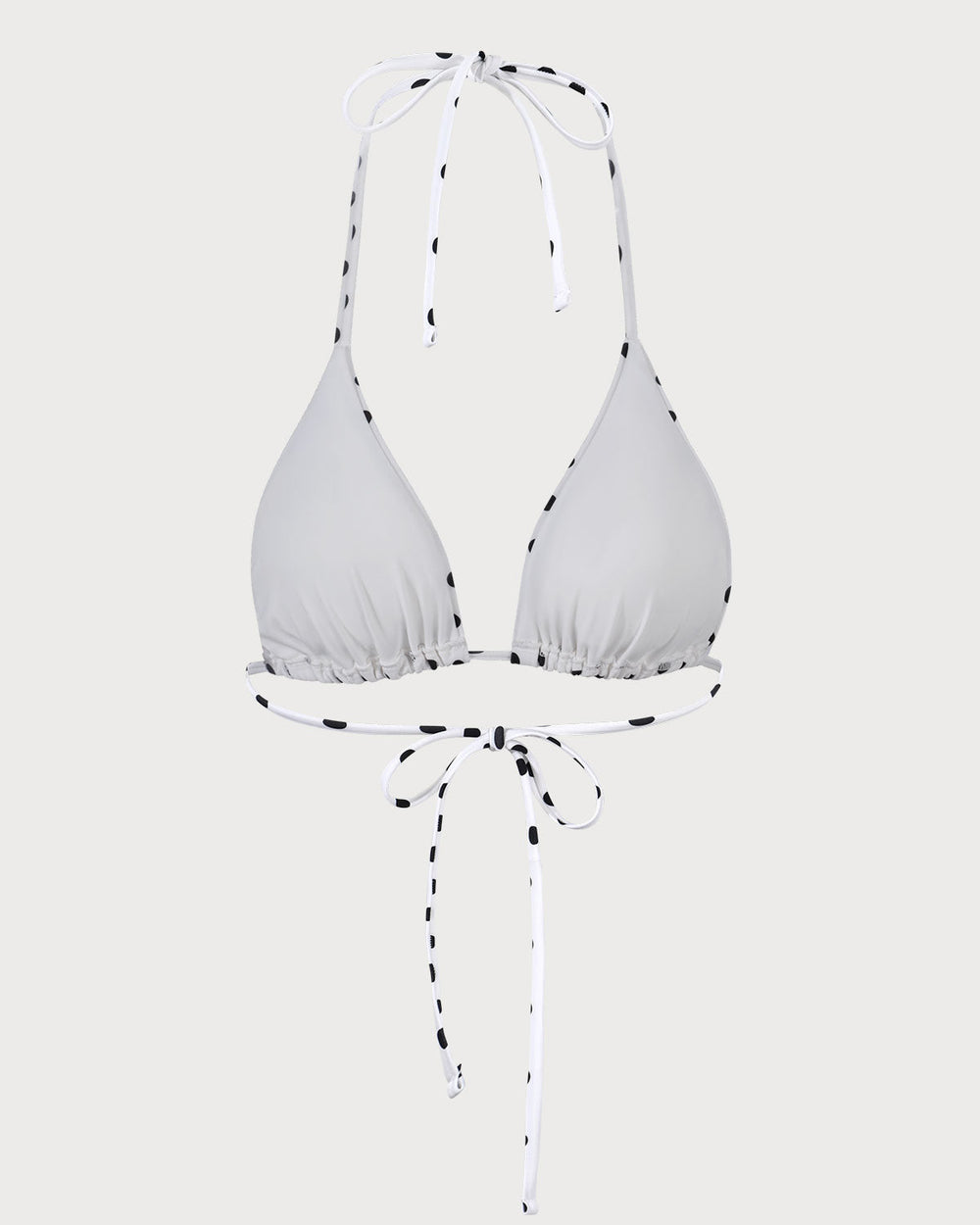 The Polka Dot Triangle Bikini Top | Rihoas