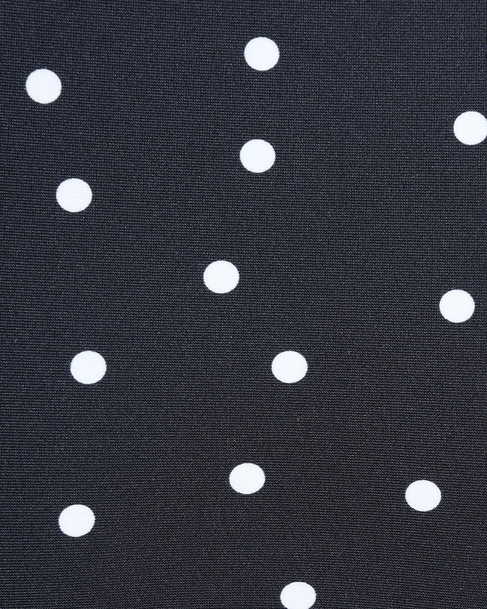 Black Polka Dots Bandeau Bikini Set | Rihoas