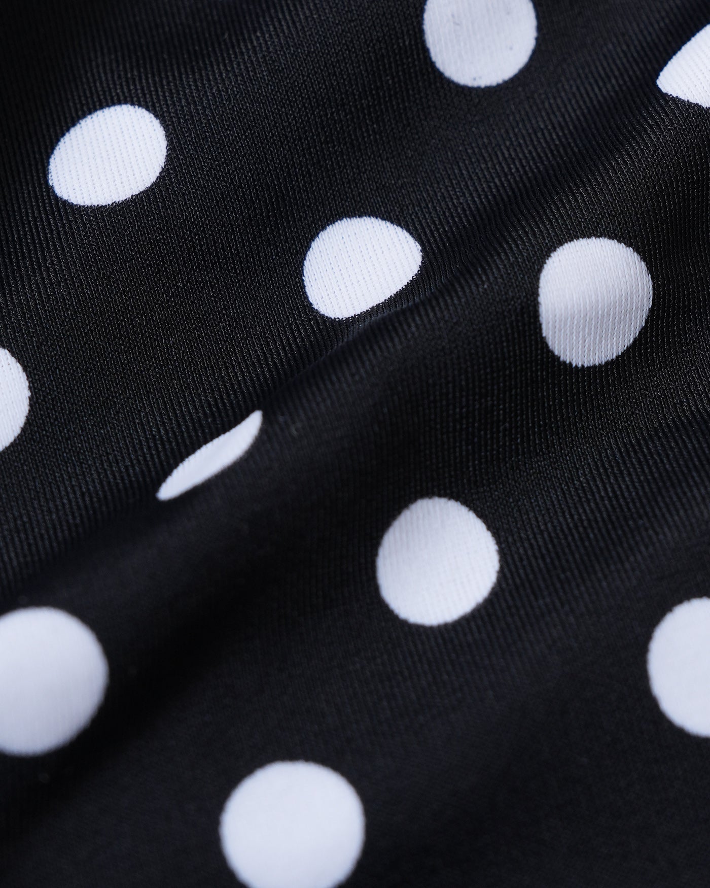Black Polka Dot Reversible Bikini Set | Rihoas