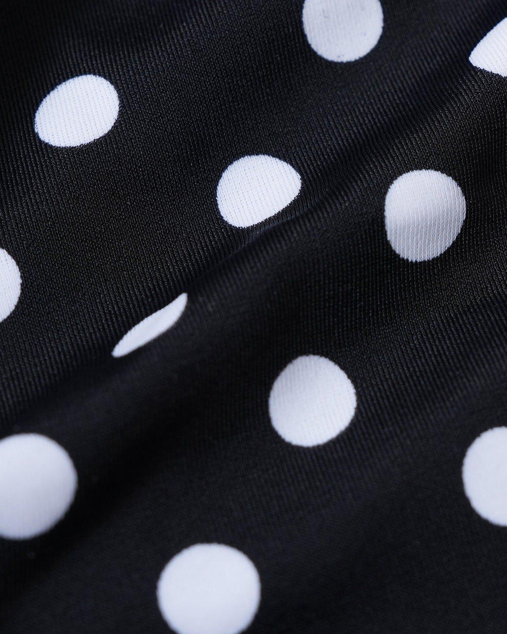 Black Polka Dot Reversible Bikini Set | Rihoas
