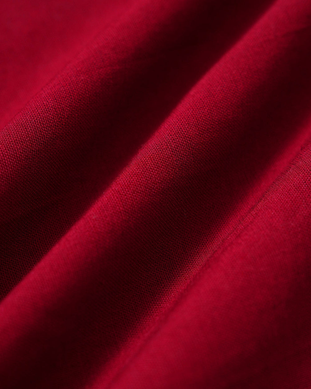 Red Square Neck X Cross Tie Blouse | Rihoas