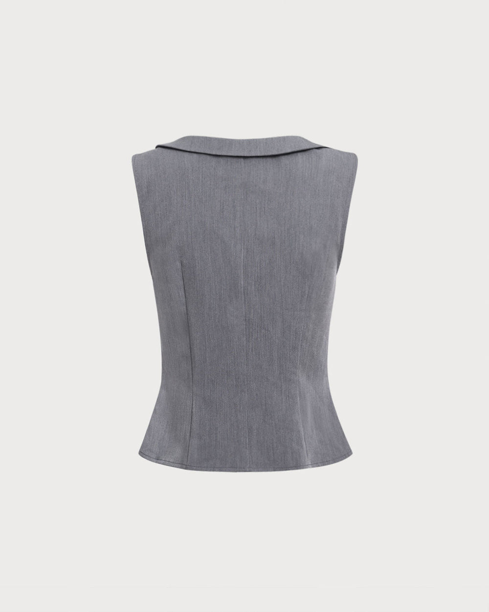 Collared Button Tank Top | Rihoas