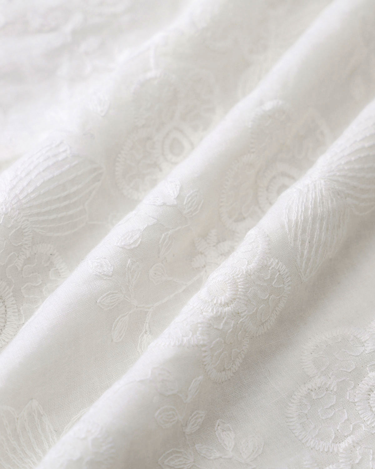 White Embroidery Halter Midi Dress | Rihoas
